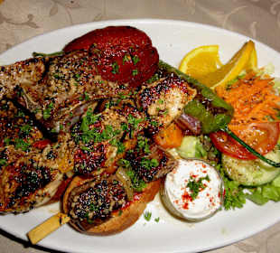 Mein Grillteller im Restaurant El Gitano