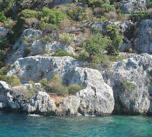 Kekova - die versunkene Stadt
