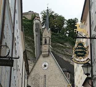 Salzburg: Unterwegs in der Getreidegasse