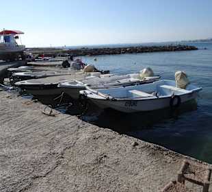 Fischereihafen in Side