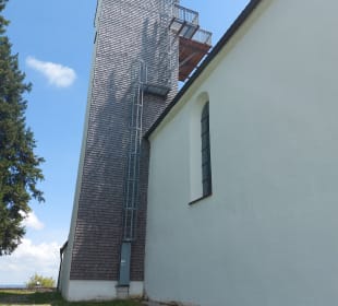 St. Georg Auerberg mit Aussichtsplattform
