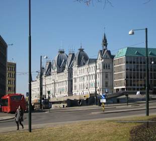 Das Schloß der norwegischen Königsfamilie in Oslo