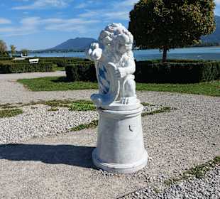 Bayerischer Löwe beim Barockgarten