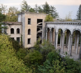 Ruine des Sanatoriums