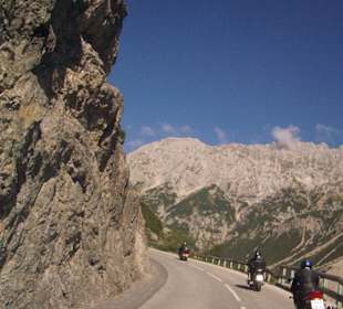 Unterwegs zum Hahntennjoch