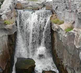 Wasserfall bei den Eisbären