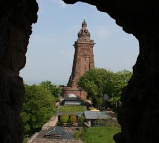 Blick zum Kyffhäuser-Denkmal