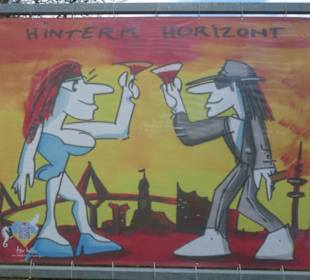 Anti-Kriegs-Banner von Udo Lindenberg