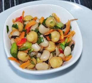 Vorspeisenauswahl im Restaurant Olive