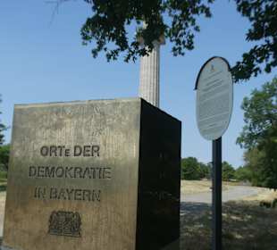 Bei der Konstitutionssäule bei Gaibach