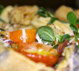 Köstliches italienisches Buffet