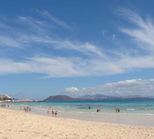 Sandstrand in den Dünen