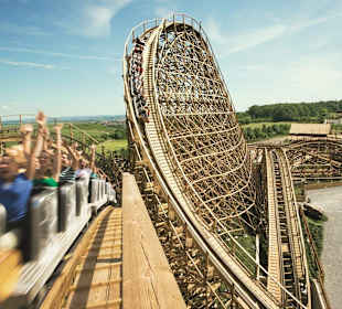 Mammut Holzachterbahn