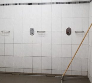 Sanitärblock/Campingplatz/Bärwalder See