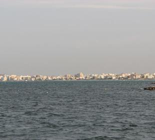 Sousse in der Ferne