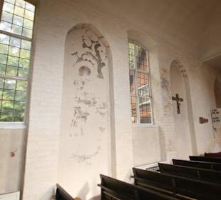 Freigelegten Wandmalereien