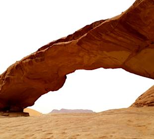 Wüstenlandschaft Wadi Rum