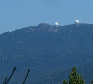 Wanderung Harlachberg, Blick zum Großen Arber