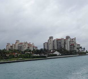 Blick auf Fisher Island