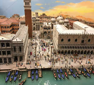 Markusplazu in Venedig