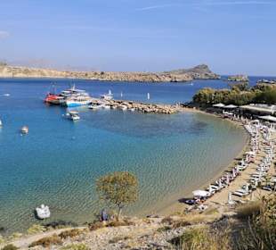 Hafen Lindos