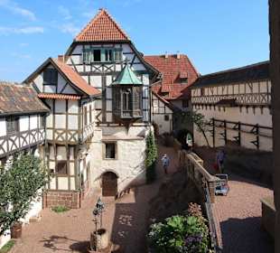 Blick in den Innenhof
