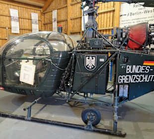Hubschrauber des Bundesgrenzschutzes