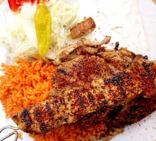Grillteller im Restaurant Zorbas