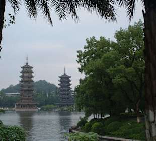 Pagoda im Stadtpark von Guilin