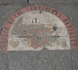 Puerta del Sol - kilómetro cero