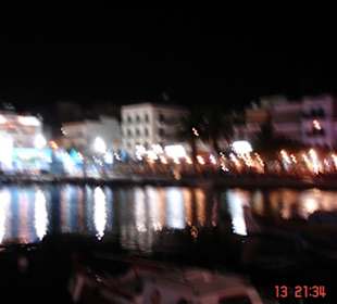 Agios Nikolaos - Hafen bei Nacht