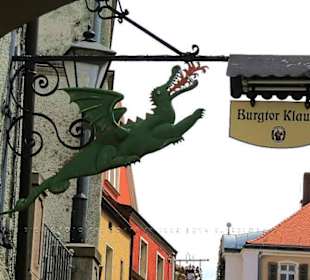 In der malerischen Altstadt von Furth im Wald.