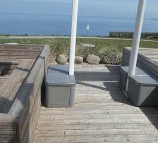 Pause auf der Terrasse vom Rest./Café Hermannshöhe