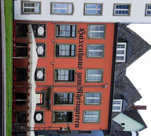 Das Haxenhaus Richtung Rhein