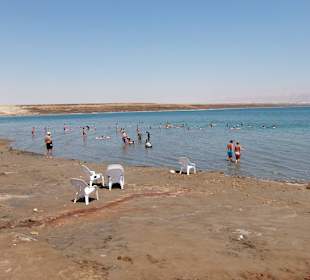 "Strand" am Toten Meer