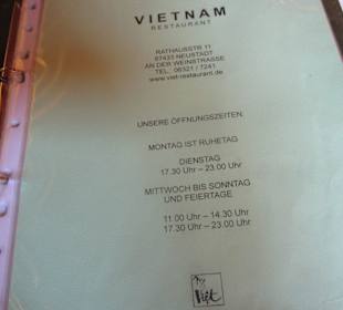  Vietnam Restaurant Viet