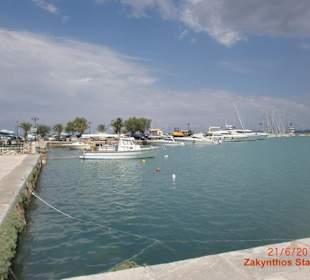 Hafenabschnitt in Zakynthos Stadt