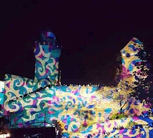 An der Kaiserburg Lasermotive