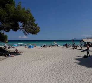 Zugang zum Strandabschnitt