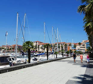 Eindrücke vom Rundgang durch Port Argelès