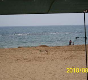 Von den Strandliegen zum Meer