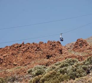 Kolejka na wulkan el teide