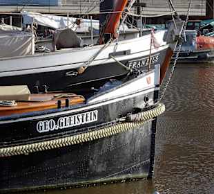 Das Ende des Winters im Museumshaven Vegesack