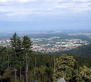 Blick auf Ilmenau