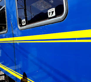 Bahnhof Stadt Ollantaytambo