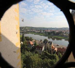 Ausblick auf die Elbe