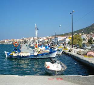 Der Hafen von Samos