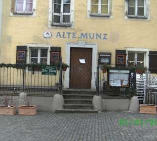 Gasthaus "Alte Münz" von aussen