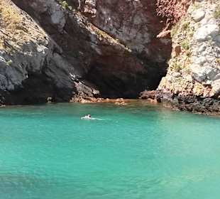 Auf dem Ausflug nach Berlengas