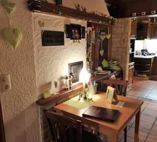 Blick in die Wirtsräume des Gasthofes Alte Mühle